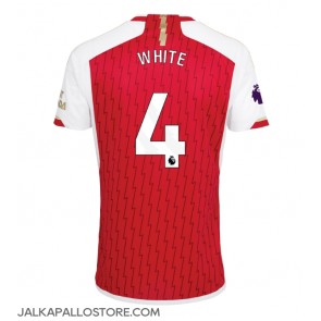 Arsenal Benjamin White #4 Kotipaita 2023-24 Lyhythihainen